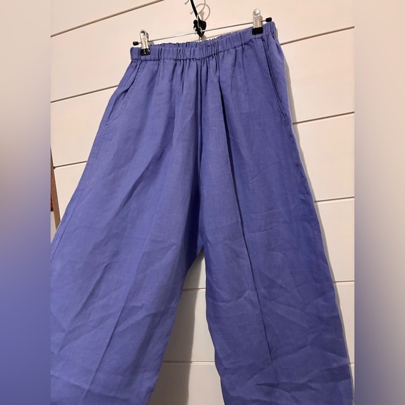 Flax Carefree Pant - Full Length Linen size M - Picture 9 of 12